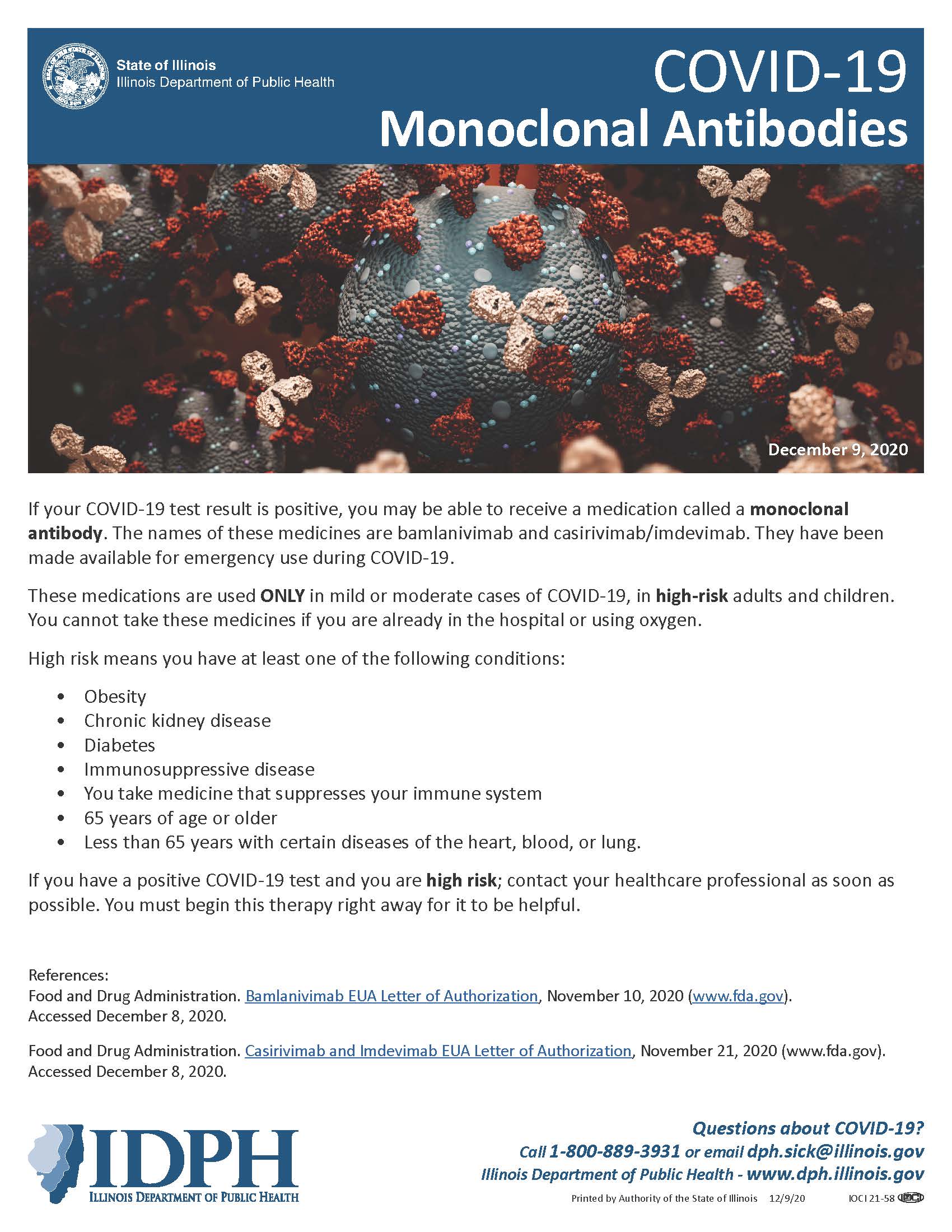 COVID-19 Monoclonal Antibodies InfoSheet